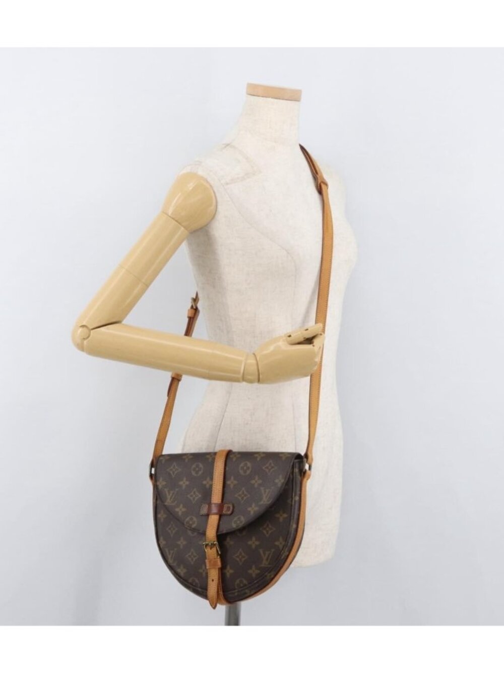 LOUIS VUITTON Monogram Chantilly MM Shoulder Bag M51233 - Picture 16 of 16